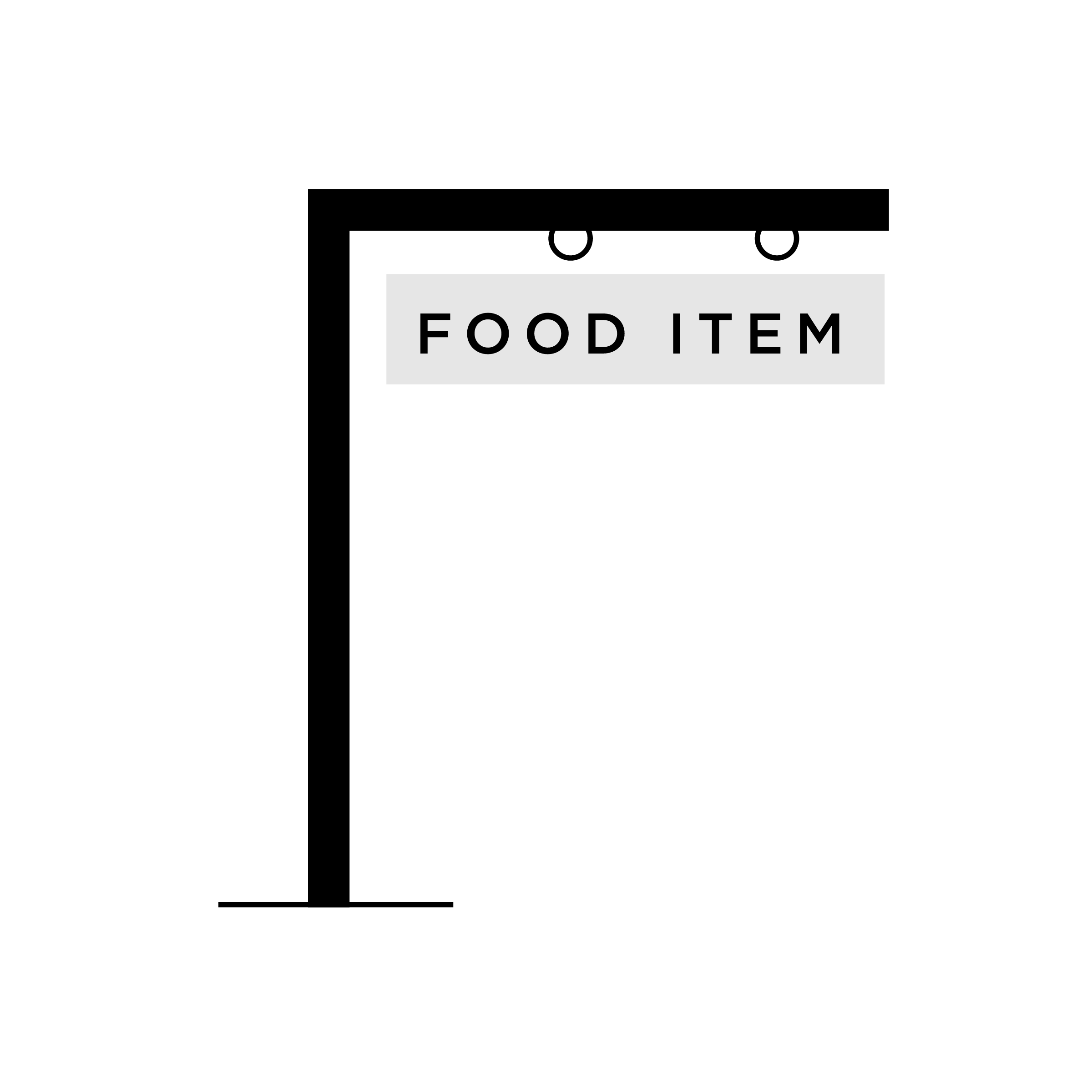Aisle Locator Bracket