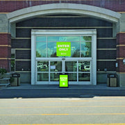 A-Frame Signacade W/ Corex Wayfinding Sign