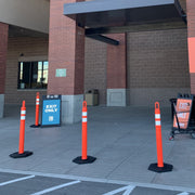 A-Frame Signacade W/ Corex Wayfinding Sign