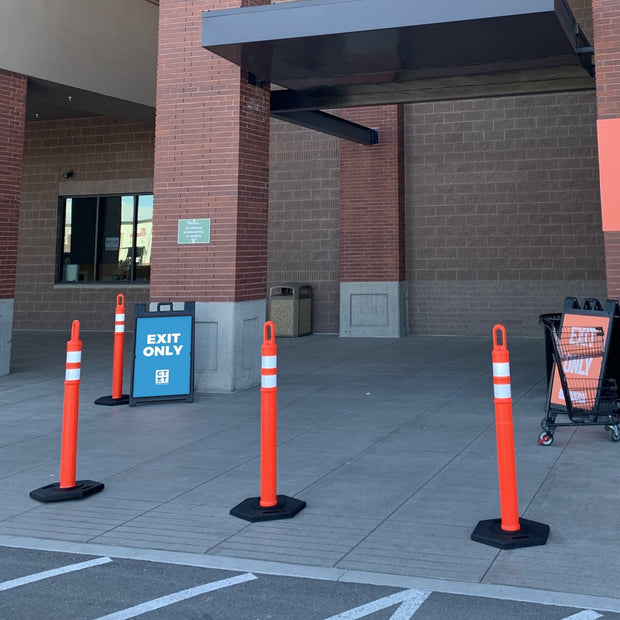 A-Frame Signacade W/ Corex Wayfinding Sign