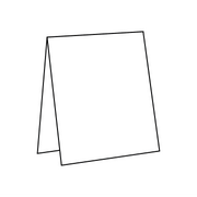 Table Top Tent Sign