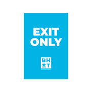 A-Frame Signacade W/ Corex Wayfinding Sign