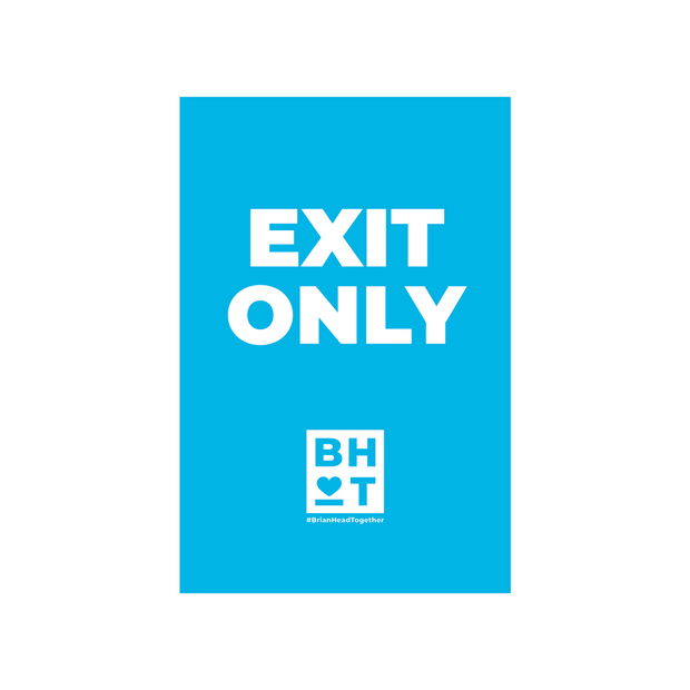 A-Frame Signacade W/ Corex Wayfinding Sign
