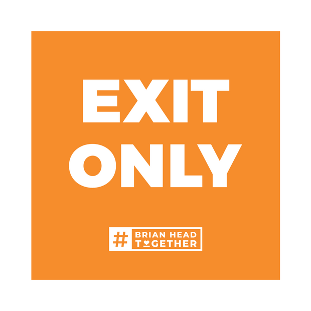 4x4 Temporary Wayfinding Corex Sign