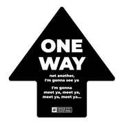 Large Arrow Nonslip Floor Graphic