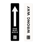 Directional Navigator Blade - One Way Aisle