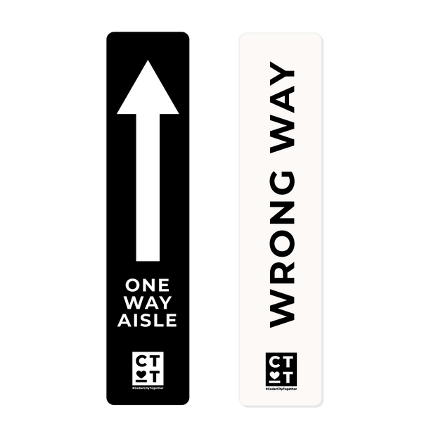 Directional Navigator Blade - One Way Aisle