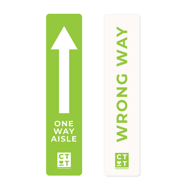 Directional Navigator Blade - One Way Aisle