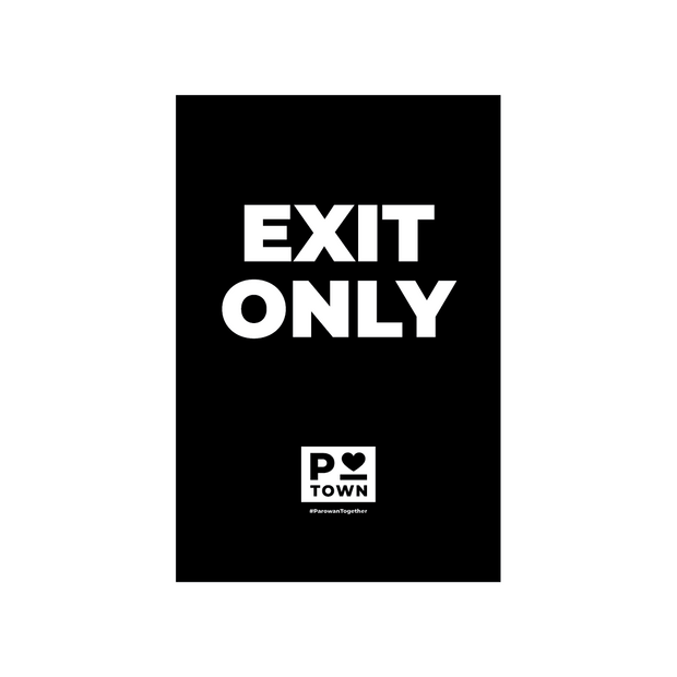 A-Frame Signacade W/ Corex Wayfinding Sign