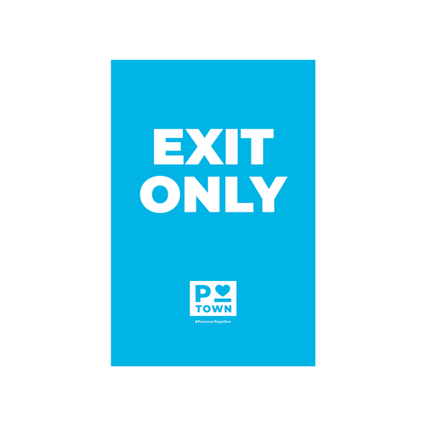 A-Frame Signacade W/ Corex Wayfinding Sign