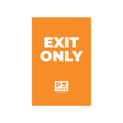 A-Frame Signacade W/ Corex Wayfinding Sign