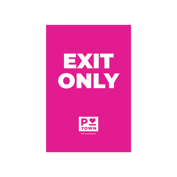 A-Frame Signacade W/ Corex Wayfinding Sign
