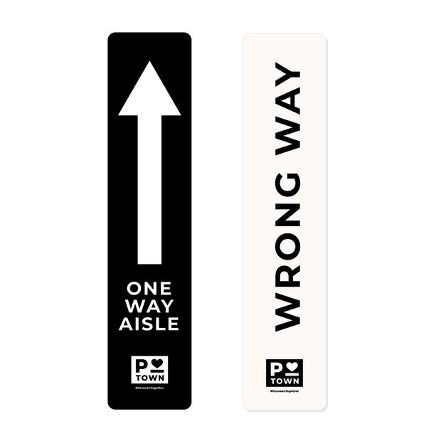 Directional Navigator Blade - One Way Aisle
