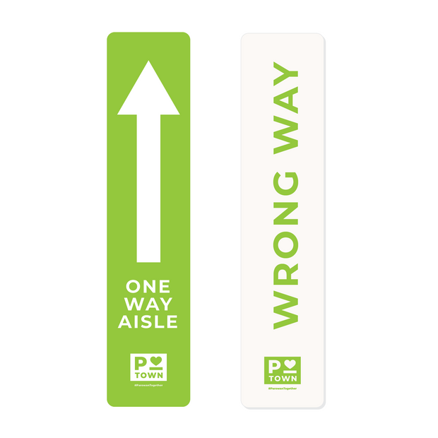 Directional Navigator Blade - One Way Aisle