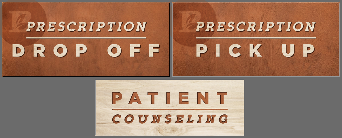 PU/DO Patient Counseling Signs