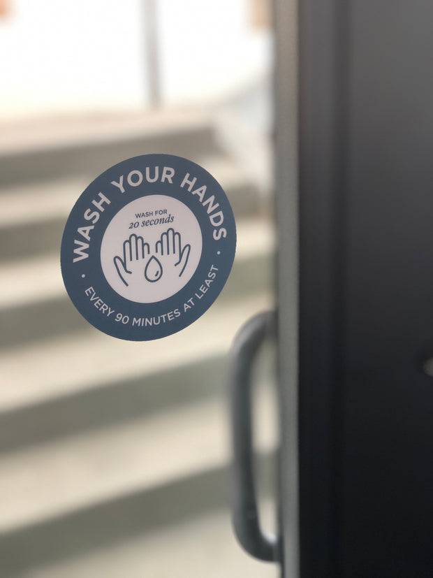 Wash Your Hands Vinyl Decal