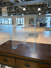 Countertop Base W/ Pass Through Safety Barrier